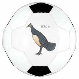 Maleo-Vogel-Cartoon Fußball