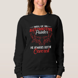 Maler Auto Lackpistolen Autooti Sweatshirt