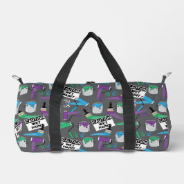 Maler-Dekorator Händler Gemustert Monogramm Duffle Bag