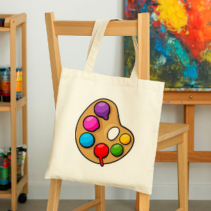 Maler Farbpalette Tragetasche
