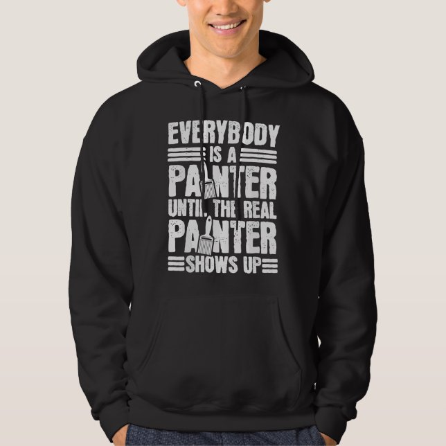 Maler Hoodie (Vorderseite)