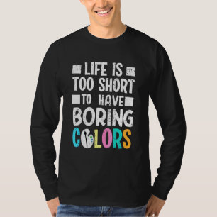 Maler Künstler Handwerker Mixing Painting Brus T-Shirt