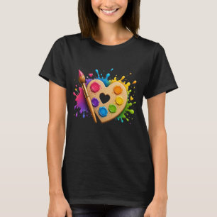 Maler malend Künstler T-Shirt