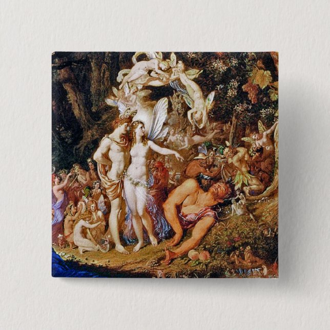 Maler "Oberon and Titania" Button (Vorderseite)