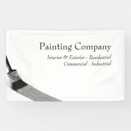 Maler-Service-Malerei Brush Gray Banner