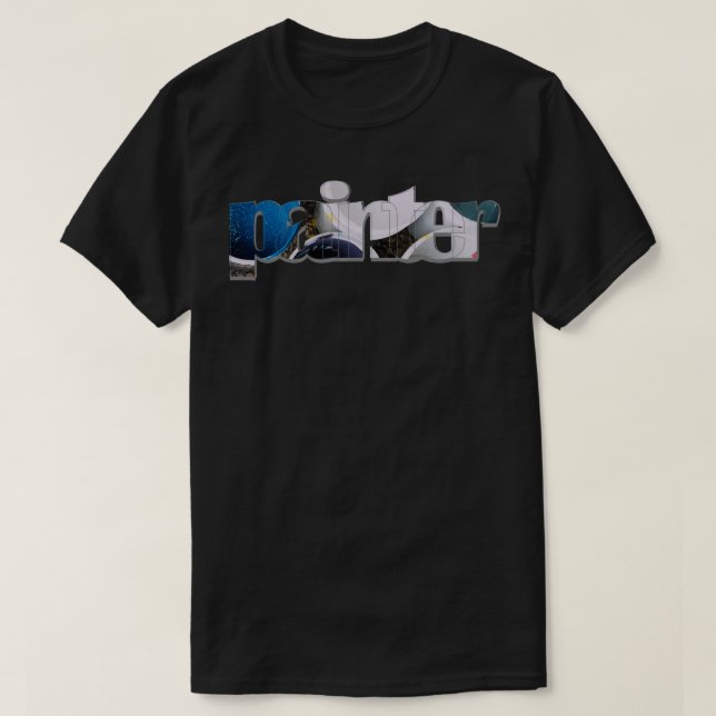 Maler T-Shirt (Design vorne)