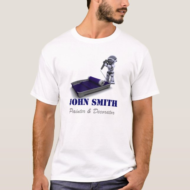 Maler-und Dekorateur-T - Shirt (Vorderseite)