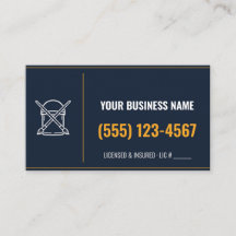 Maler Visitenkarten, benutzerdefinierter Name und
