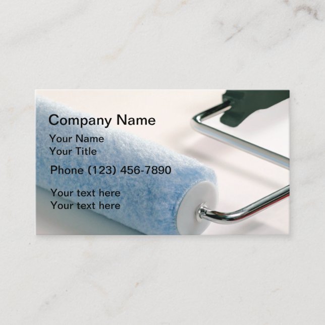 Maler-Visitenkarten Visitenkarte (Vorderseite)