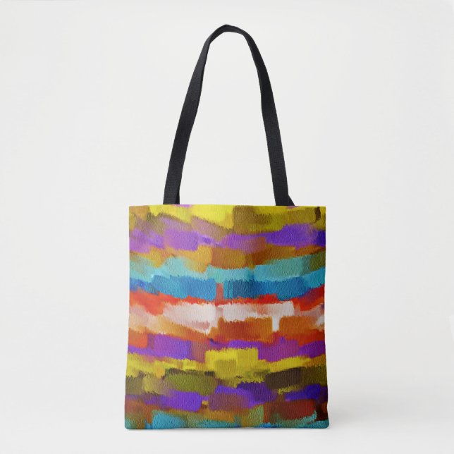Malerei Abstrakt Art #6 Tasche (Vorderseite)
