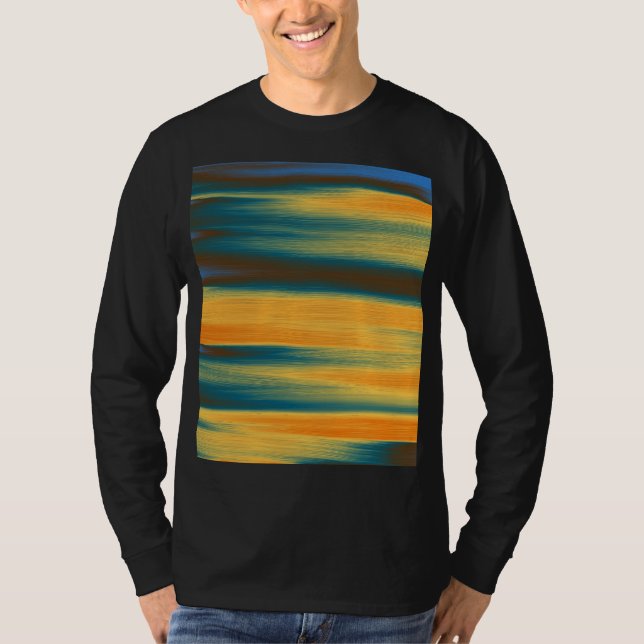 Malerei Abstrakte Kunst gestrichen T-Shirt (Vorderseite)