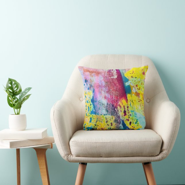 Malerei/ Aquarell/ Moderne/ Ästhetik/ Stil Kissen (Stuhl )