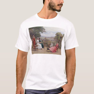 Malerei auf der Terrasse T-Shirt