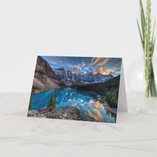 Malerei auf Moraine Karte