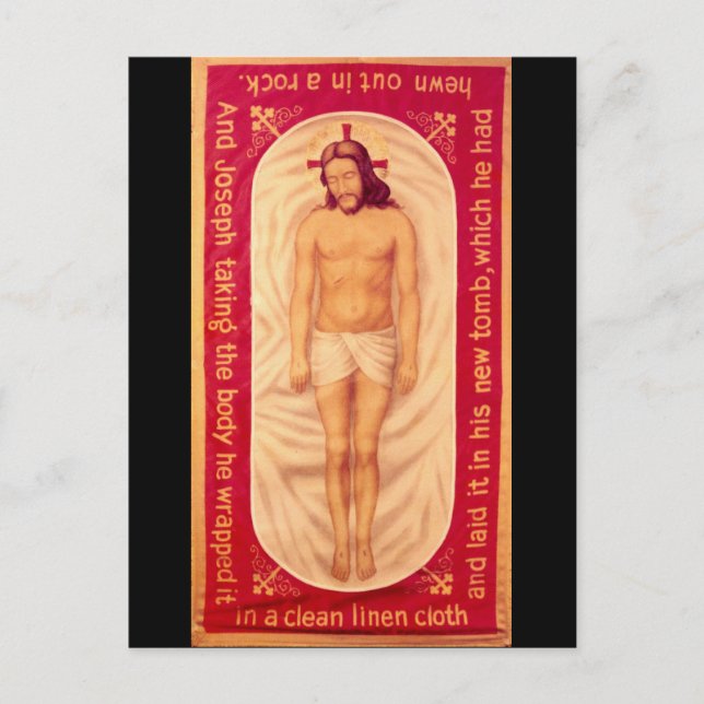 Malerei Christi Postkarte (Vorderseite)