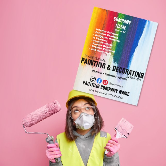 MALEREI & DEKORATION Flyer (Von Creator hochgeladen)