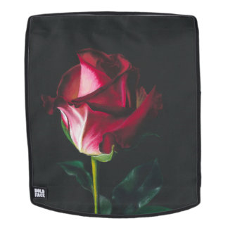 Malerei der Roter Rose Rucksack