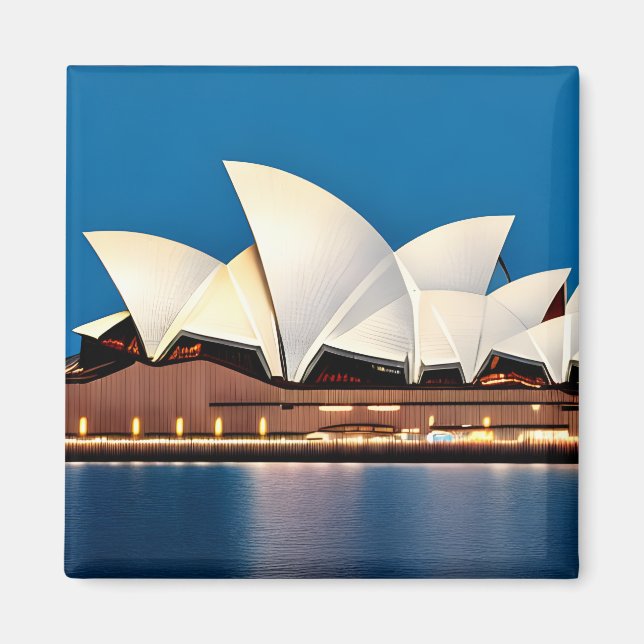 Malerei des Opernhauses von Sydney Magnet (Vorne)