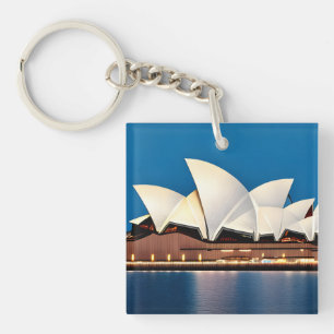 Malerei des Opernhauses von Sydney Schlüsselanhänger