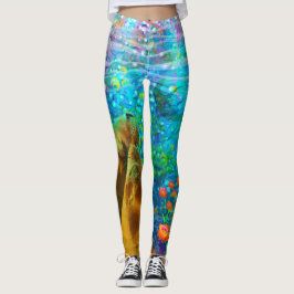 Malerei für MMCC LA durch Dana Zurzolo Leggings