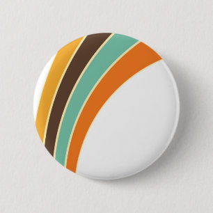 Malerei in den Retro Farben Button