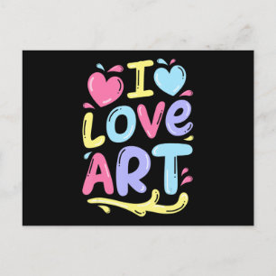 Malerei Liebe Art Künstler Malerei Postkarte