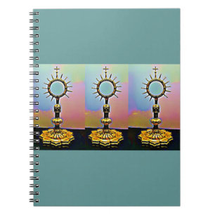 Malerei mit mittelalterlicher Metallkunst Notizblock