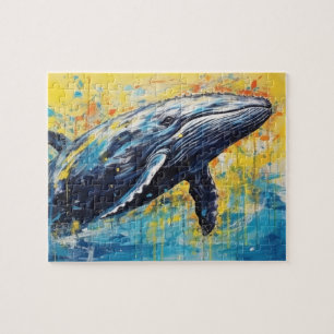 Malerei mit modernen Whalen