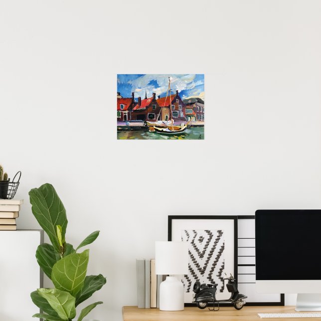 Malerei Niederlande Poster (Heimbüro)