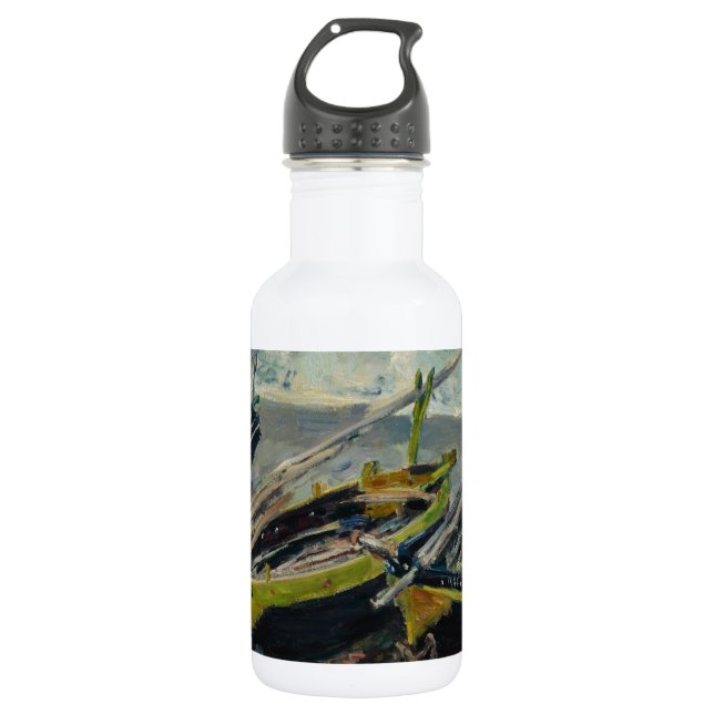 Malerei-Öl-Leinwand-künstlerische Natur Claudes Edelstahlflasche (Vorderseite)