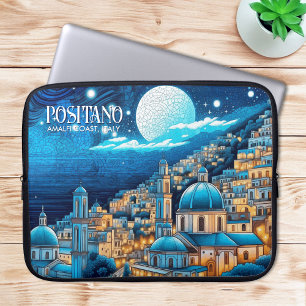 Malerei Positano Amalfi Küste Italien Kunst, Dicht Laptopschutzhülle