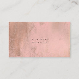 Malerei Rose Gold Rosa Rosa Anruferkarte Terminkarte