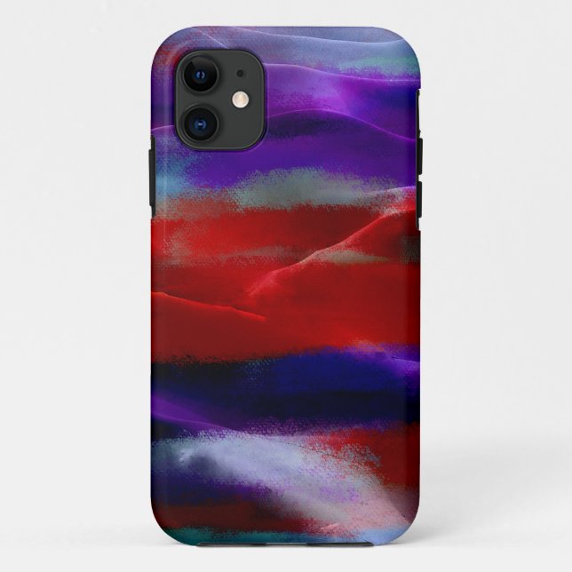 Malerei Sand Dünen Acryl Case-Mate iPhone Hülle (Rückseite)