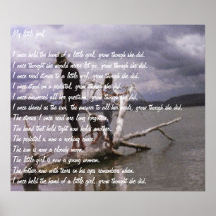 Malerei und Gedicht von Dale Candee "Mein kleines  Poster