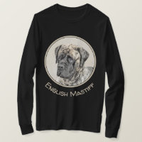 Malerei von englischen Mastiff (Brindle) - Hundeku