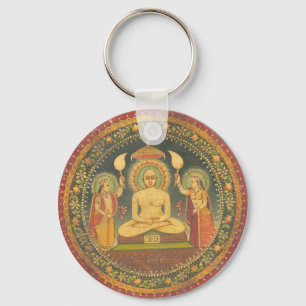 Malerei von Mahavira Schlüsselanhänger