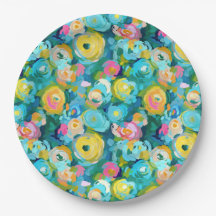 Malerische Blume Kunst Farben Sommer Blumenspass