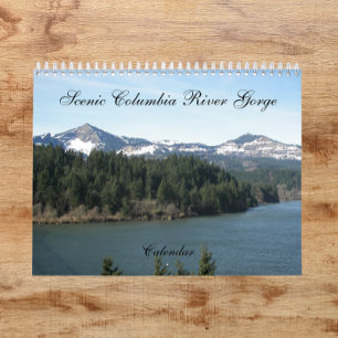Malerische Columbia River Gorge Fotografie Kalender