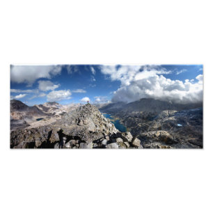 Malerische Dame über den Rae Seen - John Muir Trai Fotodruck