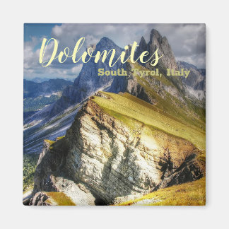 Malerische Dolomiten Südtirol Italien Magnet