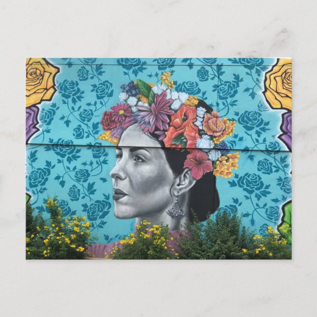 Malerische Kunst in San Antonio Postkarte (Vorderseite)