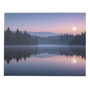 Malerische Landschaft Landschaft Lago Maggiore Notizblock