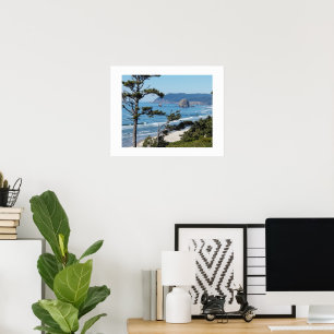 Malerische Oregons Meerlandschaft Fotografisch Poster