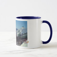 Malerische Santorini Kaffee-Tasse