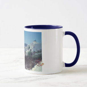 Malerische Santorini Kaffee-Tasse Tasse