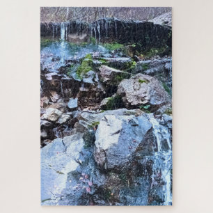 Malerischer Bergwasserfall - Wilde Natur Rumänien