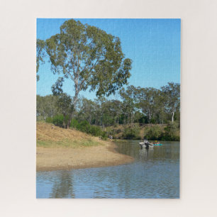 Malerischer Calliope-Fluss Queensland-Landschaft