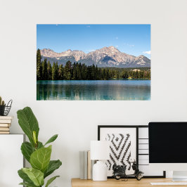 Malerischer Kanadischer Berg, Pyramidenberg Poster