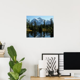 Malerischer Mount Shuksan, Washington Fotografie Poster