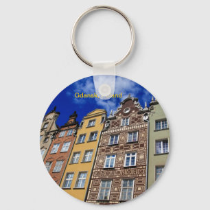 Malerisches Gdansk, Polen Schlüsselanhänger